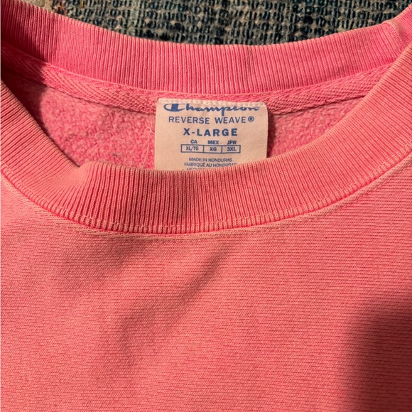 Champion reverse weave crew pink - Picture 5 of 6